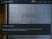 Tablet Screenshot of fuchshuberarchitekten.de